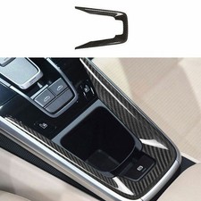 Real Dry Carbon Fiber Gear Box Panel Cover Trim Fit For Porsche 911 2019-21 Real Dry Carbon Fiber Gear Box Panel Cover Trim Fit For Porsche 911 2019-21
