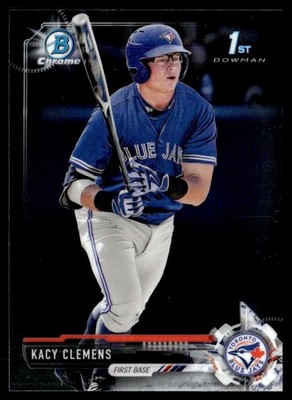 2017 Bowman Draft Chrome Kacy Clemens Toronto Blue Jays #BDC-101