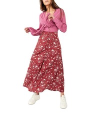 Free People Women's Sammy Button-Down Skirt Size 6