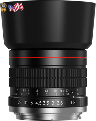 EF 85mm f1.8 Portrait Lens - MF for Canon EOS Rebel T8i/T7i/T7/T6i/T5/T3i/T3/T2i