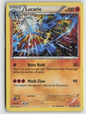 Lucario XY140 Holo Promo XY Promo Pokemon Heavily Played on eBay