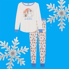   Star Wars Mando Winter Women  s Snug-fit Disney/Marvel Cotton Pajamas Sz XS NWT