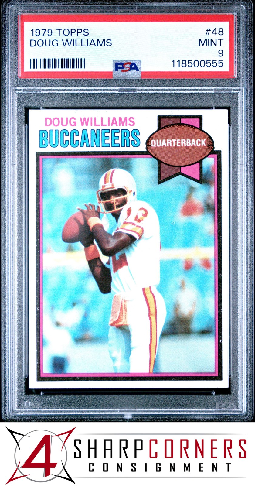1979 TOPPS #48 DOUG WILLIAMS RC BUCCANEERS PSA 9