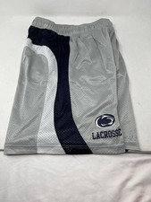 Penn State Lacrosse Grey Mesh Shorts Lax World Youth Small