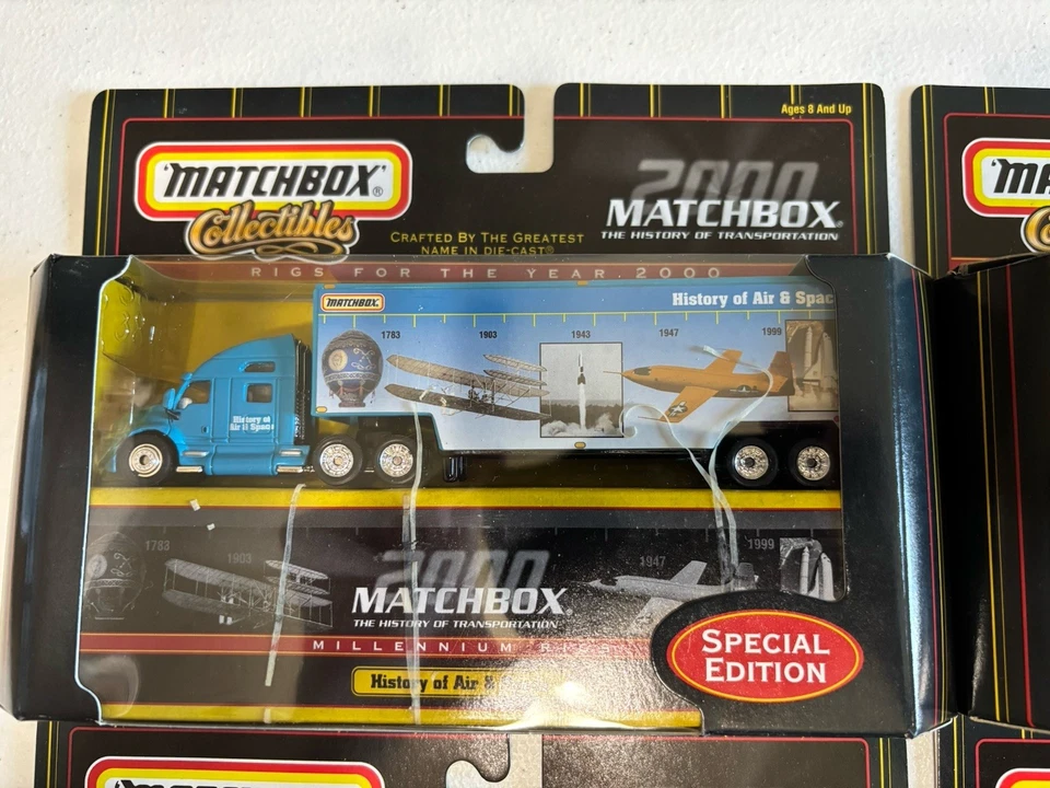 Matchbox Special Edition Millennium Rigs History Of Transportation Lot Of Four - Image 2 of 4