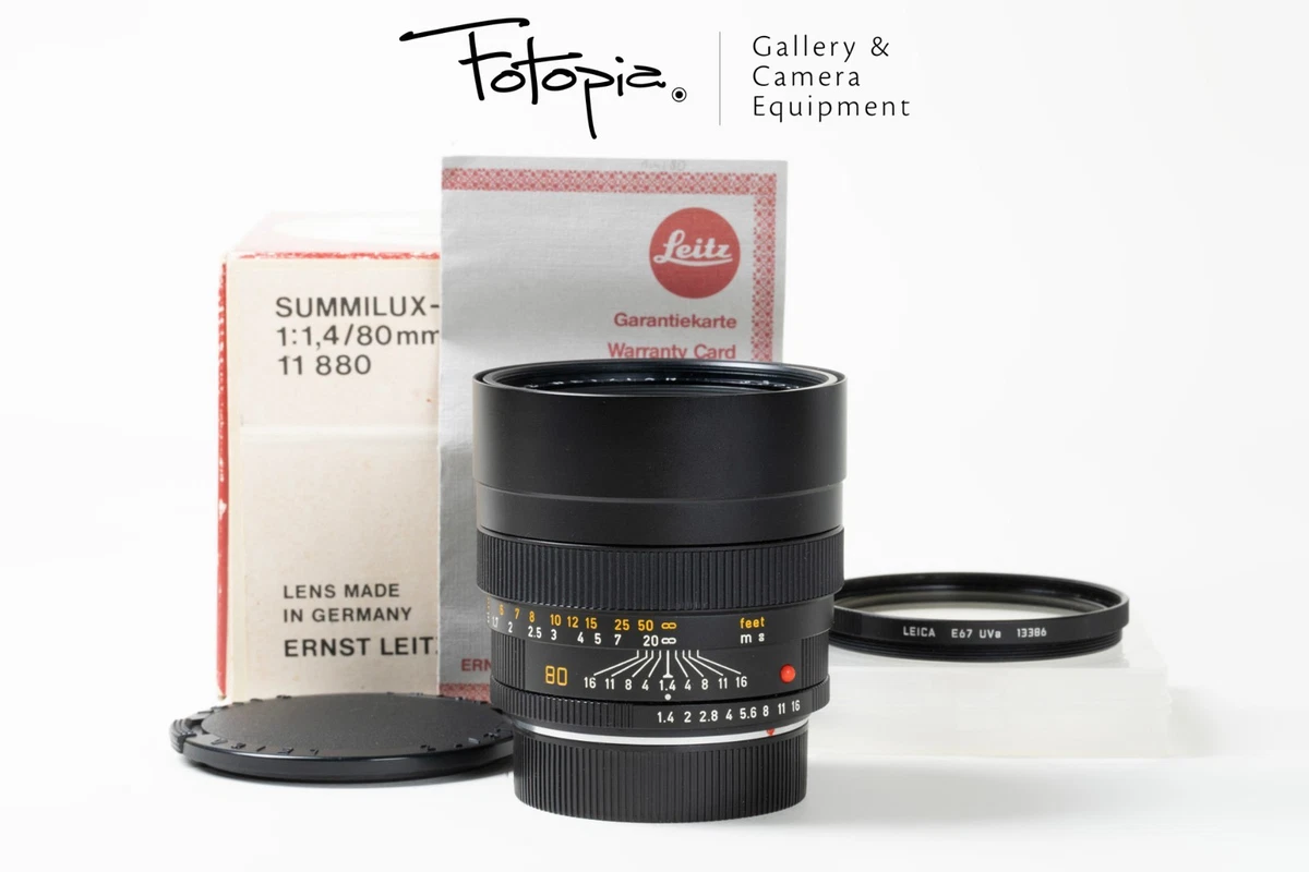 Las mejores ofertas en Leica SUMMILUX-R Lentes de cámara f/1.4