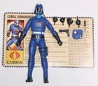 Hasbro G.I.*Joe Classified Retro Cobra Commander 6" Action Figure with File Card