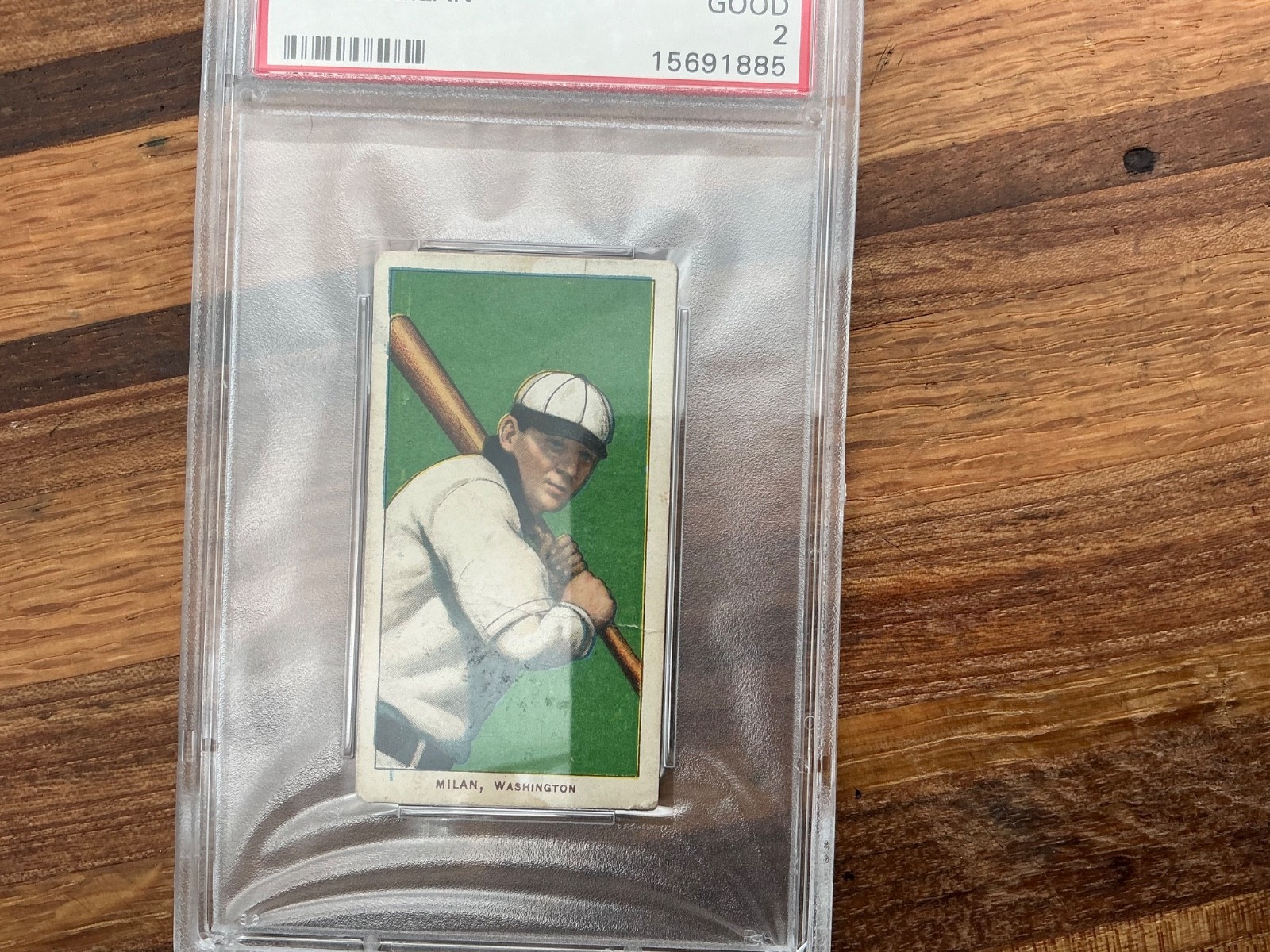 T206 Piedmont Clyde Milan PSA 2 Baseball T-Card