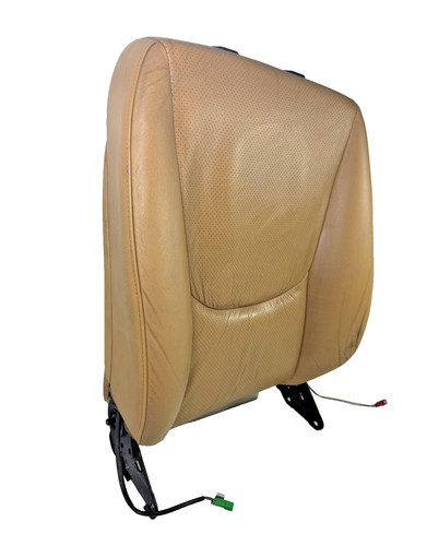 Mercedes ML W163 Fahrersitz Leder beige Lederausstattung Rückenlehne