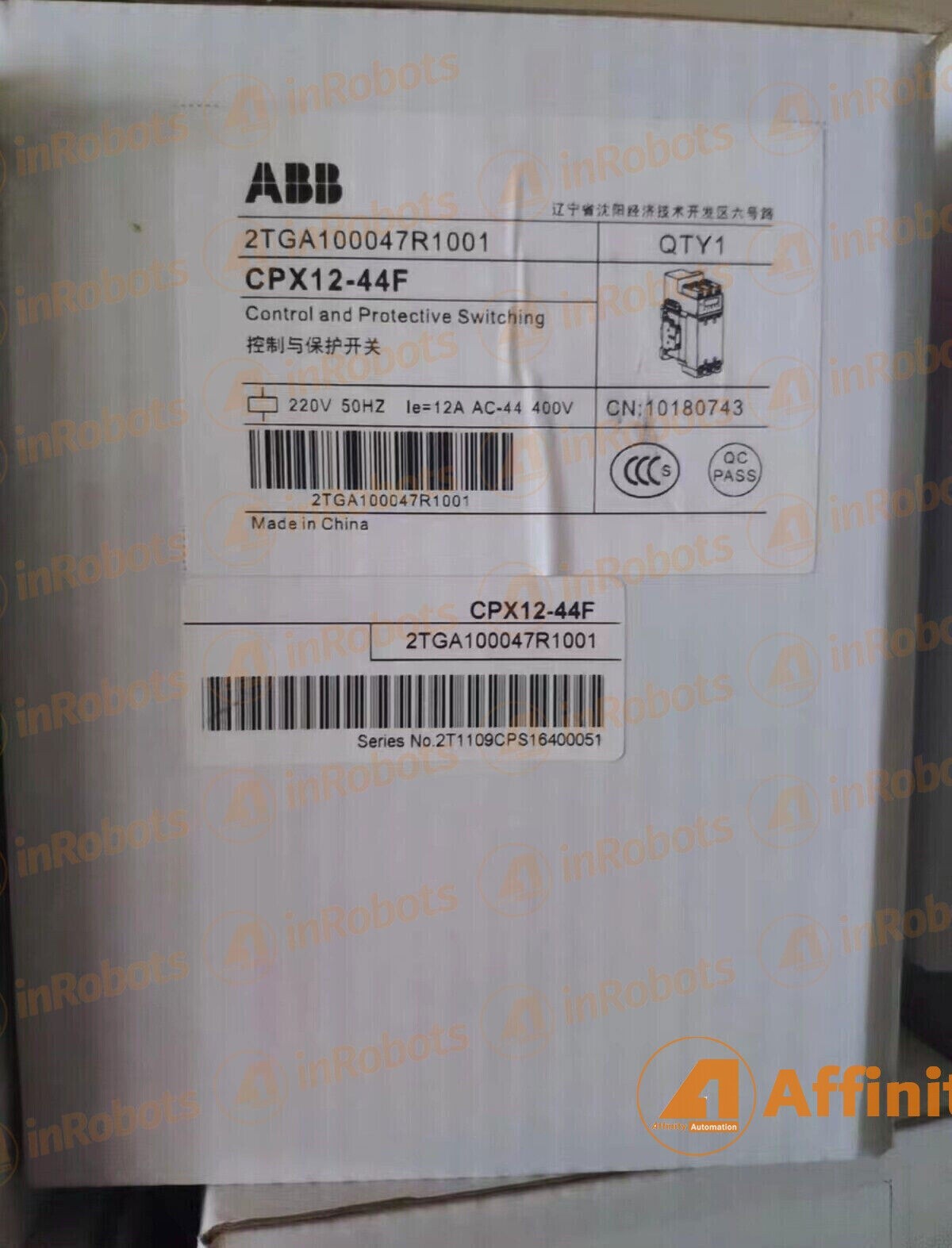1PC CPX12-44F Control and Protection Switches 9-12A Fast Delivery *yt