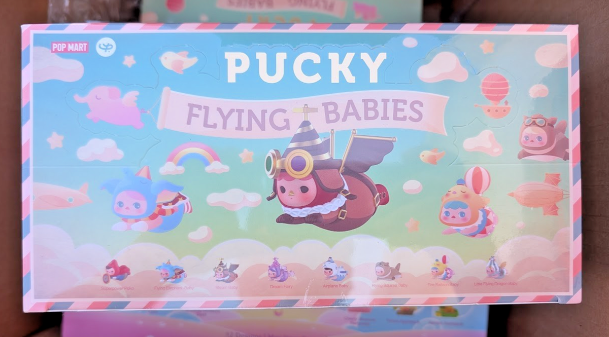 Pop mart Pucky Flying Babies Series New Sealed Case of 8 | eBay