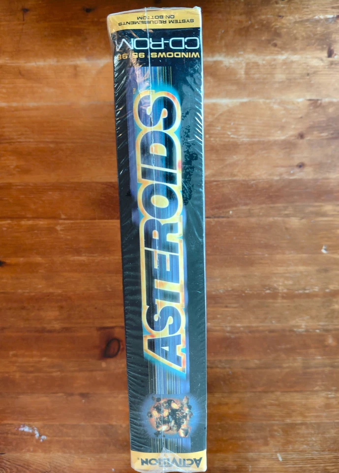 Asteroids (PC CD-ROM, 1998) | Activision Big Box | Factory Sealed - Image 2 of 3