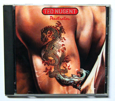 TED NUGENT Penetrator 1984 CD Atlantic USA *RARE* BRIAN HOWE