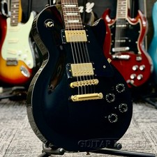 Gibson Les Paul Studio Ebony Gold Hardware 1997 usato con tracciamento spedizione veloce