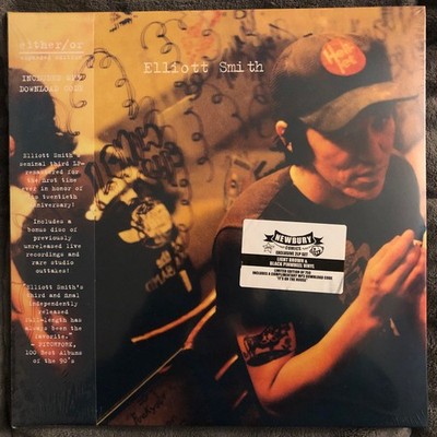 Elliott Smith - Either / Or: Expanded LE Black & Brown Pinwheel Vinyl Record