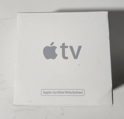 APPLE TV A1427 1080P 3RD GENERATION STREAMER-REMOTE-POWER CORD