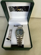 Emporio Limited – Capri Collection – Damenuhr mit Strass-Lünette – NEU/OVP