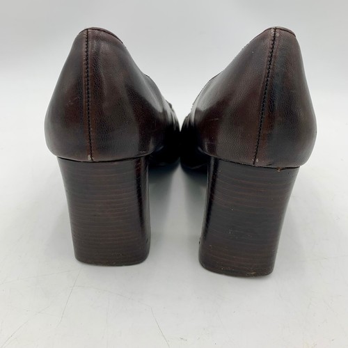 Vintage Unlisted Mary Jane Heels Y2K Brown Retro Jump'n Around Chunky Academia, $39.99 - Photo 6