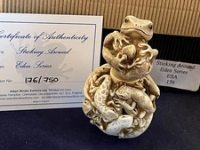 Harmony Kingdom Artist  Adam Binder ~STICKING AROUND~Lizard~NIB ~Signed  #176