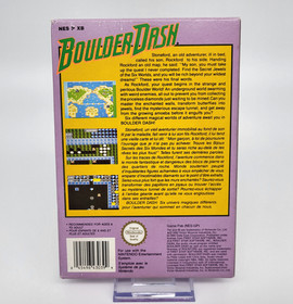 Boulder Dash - Nintendo NES - CIB FAH