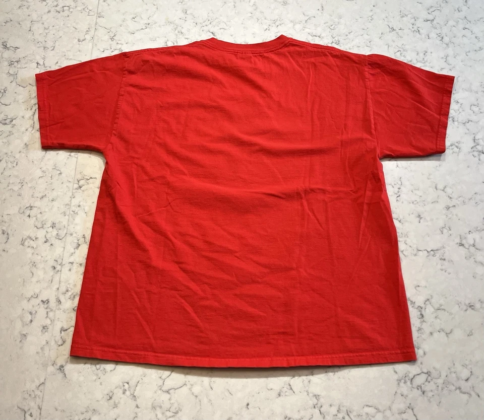 Camiseta vermelha vintage 2006 St. Louis Cardinals World Champions MLB tamanho GG - Imagem 2 de 4