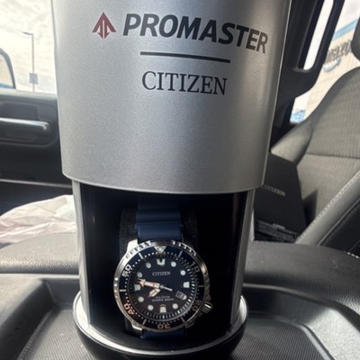 Citizen Promaster Diver Quartz Men's Wristwatch Blue Rubber Band 200m w/ Box