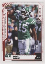 2020 Upper Deck CFL Red 65/165 Mike Edem #53 l5j