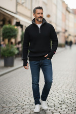 Ulvang Skandynawian Pullover  Schwarz  Wolle Gr.  M