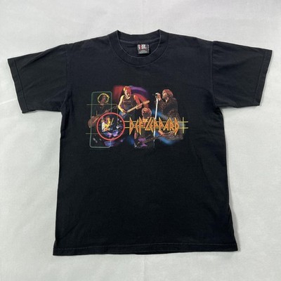 Def Leppard Euphoria 00s ツアーT メンズ 00s Def Leppard バンド Euphoria ツアー Tシャツ