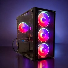 @UK INSURED DELIVERY@ i7 gaming PC 16GB GTX 1050 Ti Fortnite Roblox Minecraft