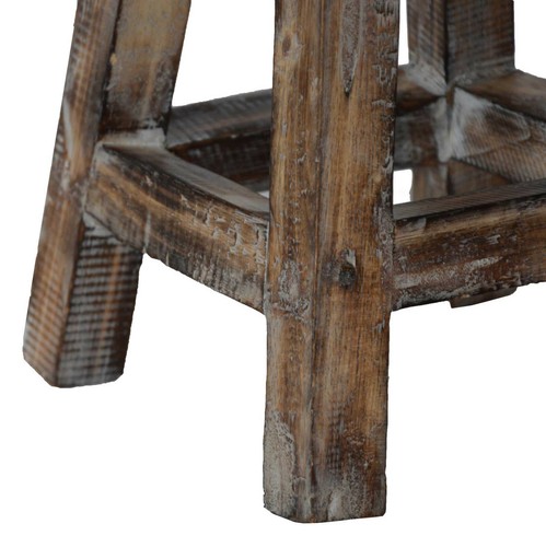 Holzhocker Kinderhocker Hocker Sitzhocker Fußbank Massivholz Stuhl Tier braun - Bild 2 von 28
