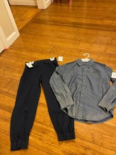 Lee Boy's shirt and pants set size S New with tags