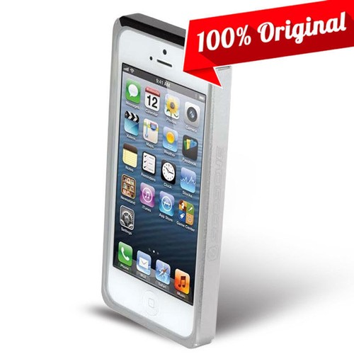 Scosche Silver Aluminum Metal Dual Layer Bumper Case for iPhone SE(1st Gen)/5S/5 - Picture 12 of 12