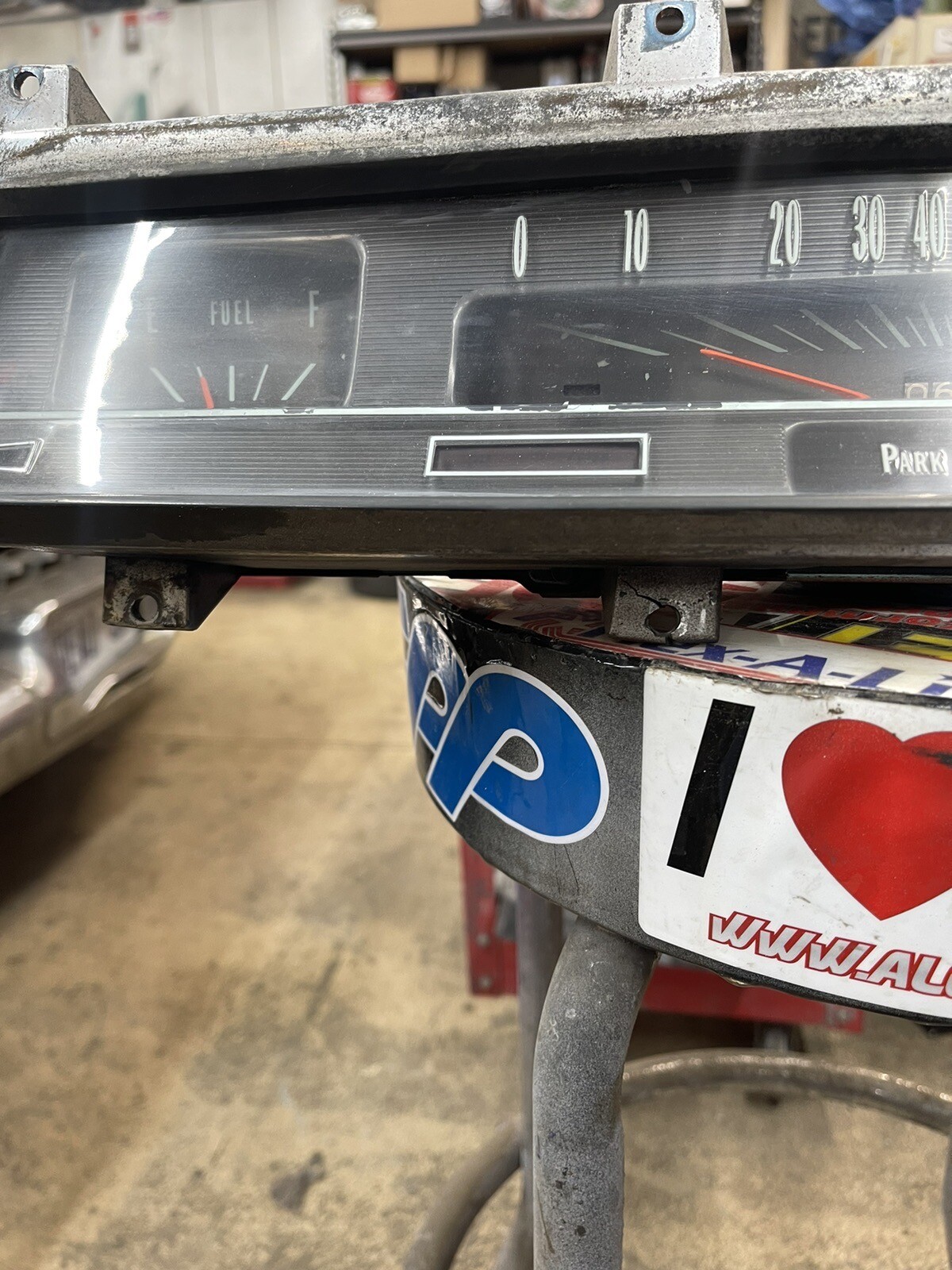 1966 1967 Chevelle ElCamino Gauge Cluster Dash Bezel Instrument