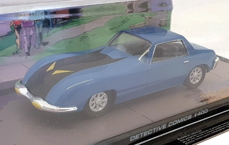 Altaya Detective Comics 400 1/43 Scale No. 400 - Batmobile Batman - Blue/Black - Imagen 2 de 3