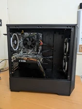 CyberPowerPC  Gaming Desktop  AMD Ryzen 3 2300X  24GB Memory - AMD Radeon RX 570