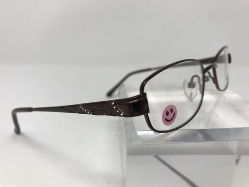 Foreves By Jalapenos Brown youth Flexhinge Eyeglasses Demo Lens 47-17-125 Q838