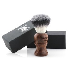 Quality Shaving Brush Synthetic Hair Bristles Wooden Handle Perfect Gift For Men
