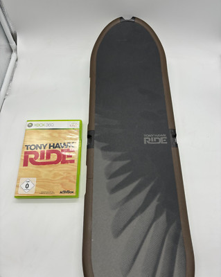 Microsoft Xbox 360 Tony Hawks Ride Spiel + Skateboard