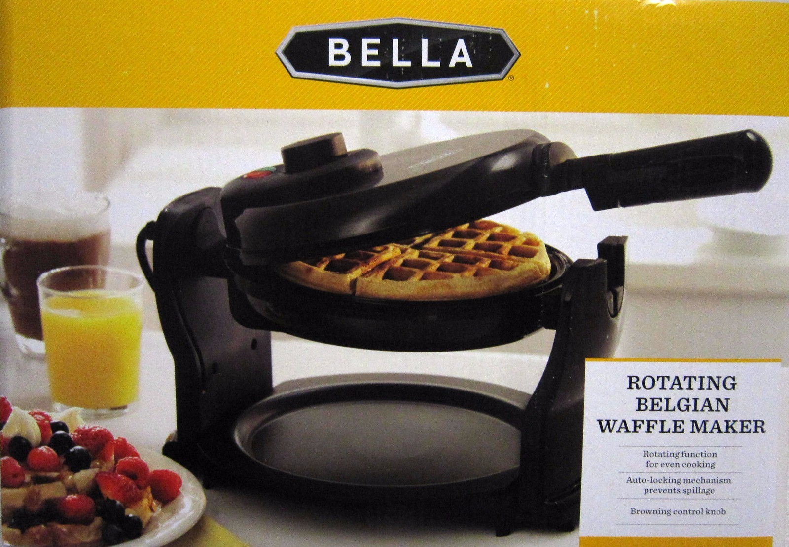 Bella Rotating Waffle Maker Tsk 2126bw For Sale Online Ebay