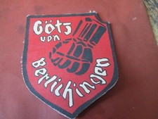 WWII LUFTWAFFE 6 / KG 2 MAILED FIST BOMBER  SQDN  FLIGHT JACKET PATCH