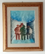 Marino Scardigli (Pistoia, 1921-Pescia, 2005) olio su tela 40 x 30 cm Toscana