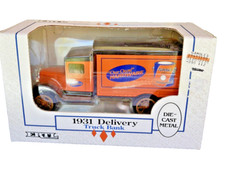 ERTL 1931 Delivery Truck Bank "Our Own Hardware" Die Cast Metal 1:34 Scale New