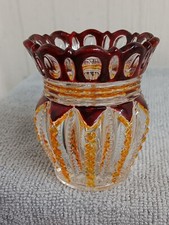 EAPG Duncan Miller MARDI GRAS. Toothpick Holder
