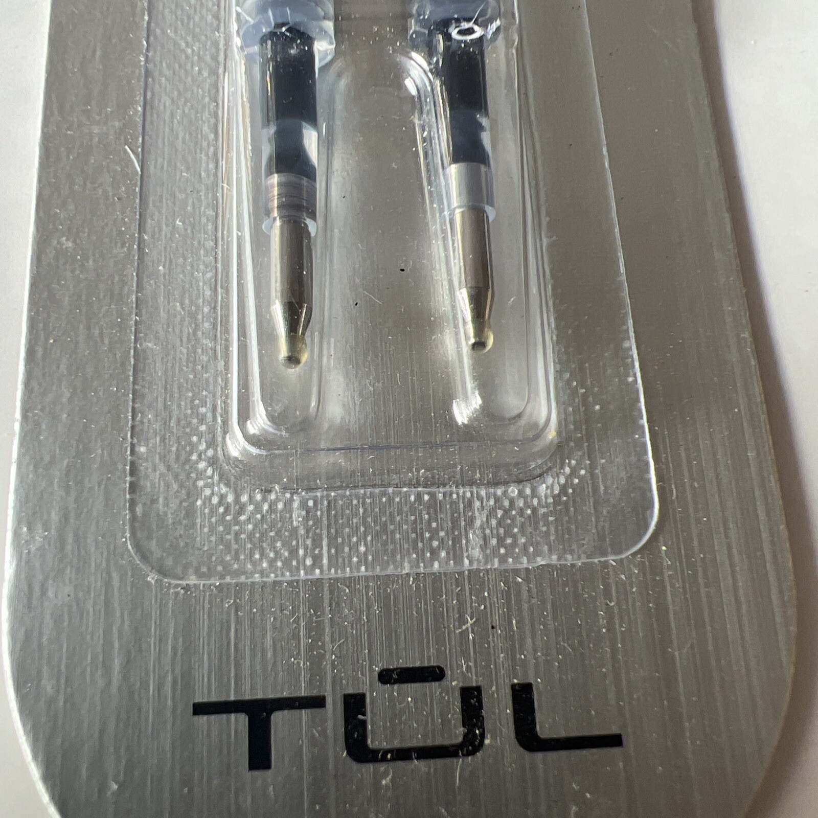 4 Count TUL Gel Pen Refills, Med Point, Black Ink (2 Packs Of 2 Refills