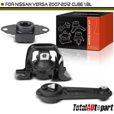 3Pcs Engine Motor & Auto Transmission Mount &Torque Strut for Nissan Cube Versa