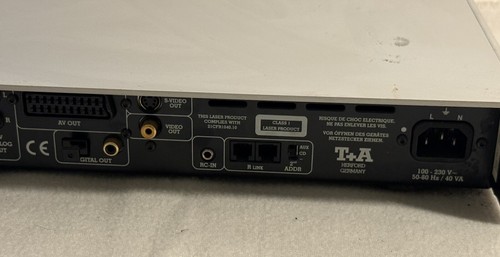 T+A T+A DVD 1235 R Reproductor DVD High End en PLATA DEFECTUOSO - Imagen 7 de 8