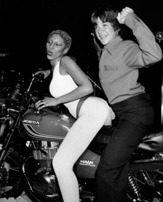 Nona Hendryx & Jimmy Baio at 30th Birthday Party for Grace Jon - 1978 Old Photo
