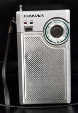 SOUNDESIGN MODEL 2145-B AM FM POCKET RADIO
