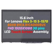 15.6" For Lenovo Flex 5-15 5-1570 80XB 81CA LED LCD Touch Screen 1920x1080 30pin